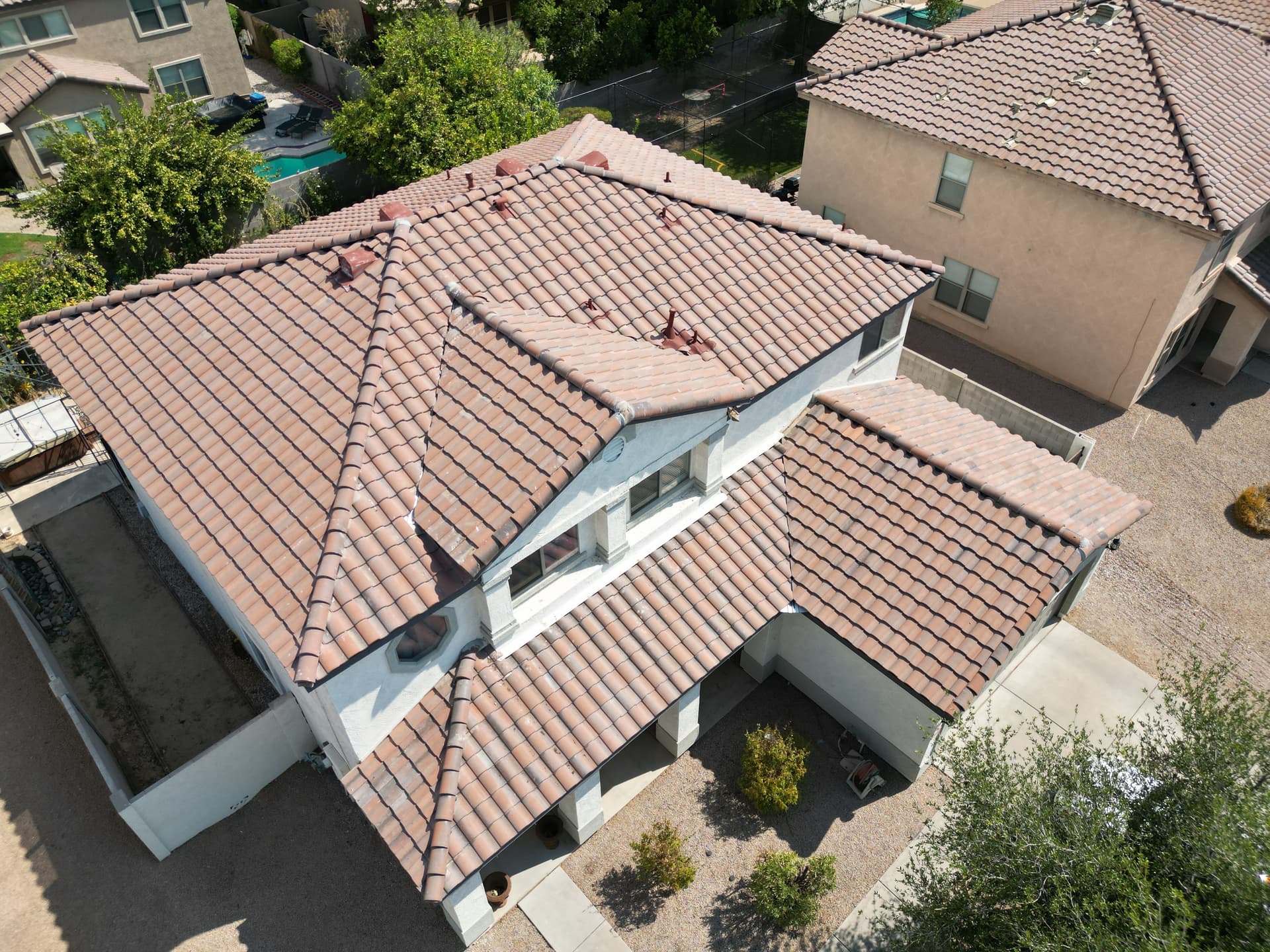 Gallery photos for Westlake Cool Series Vented Tile Roof Installation in Gilbert: Image #2