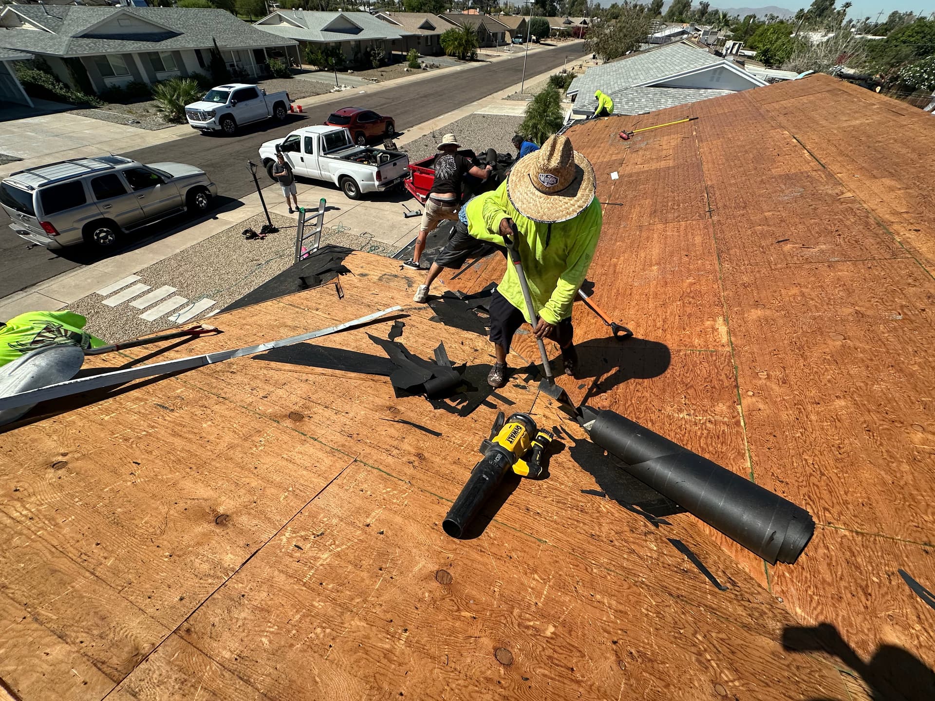 New Roof Installation in Sun City