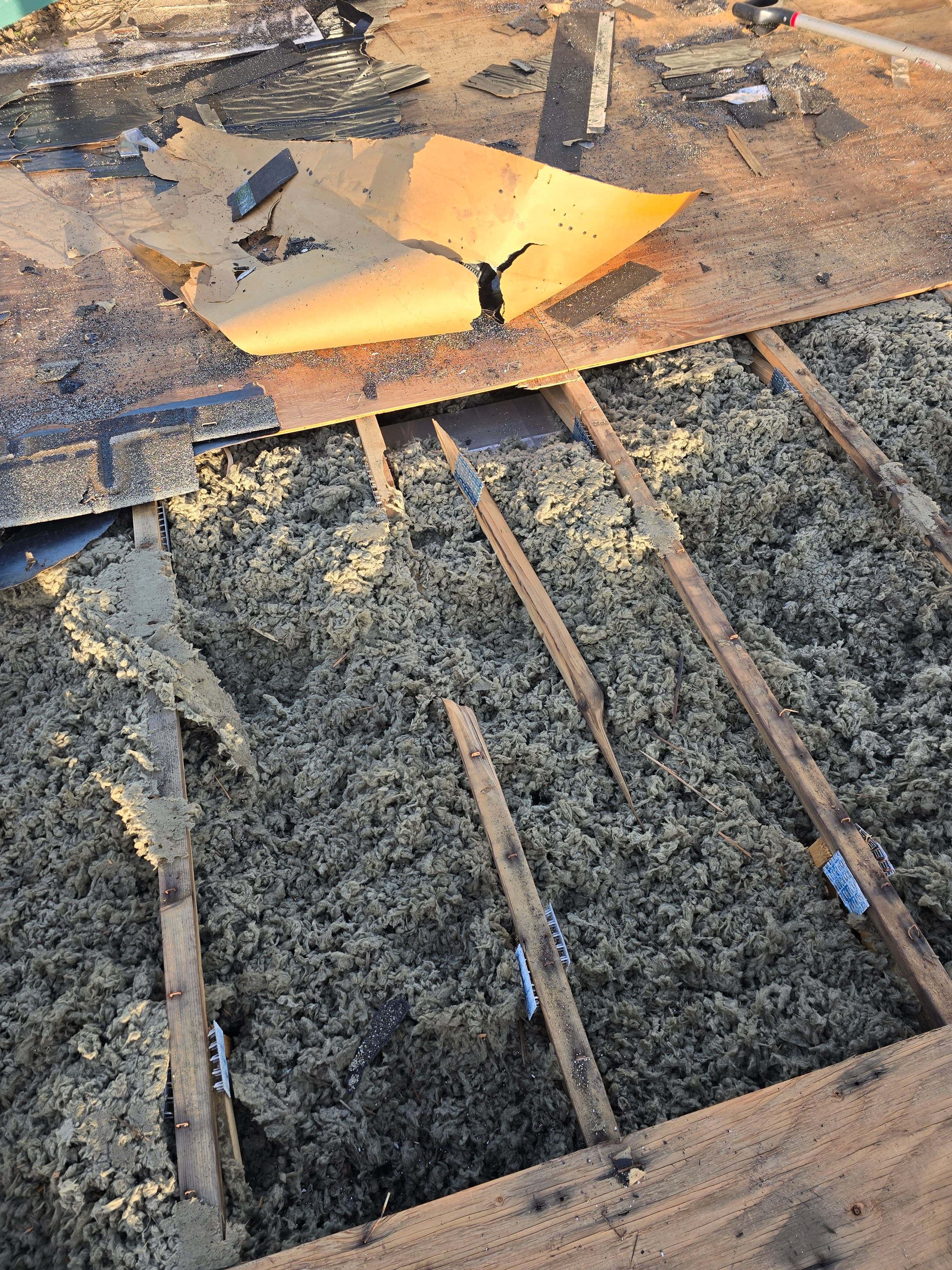 Project Full-Scale Re-roof with Hidden Problems Fixed First image