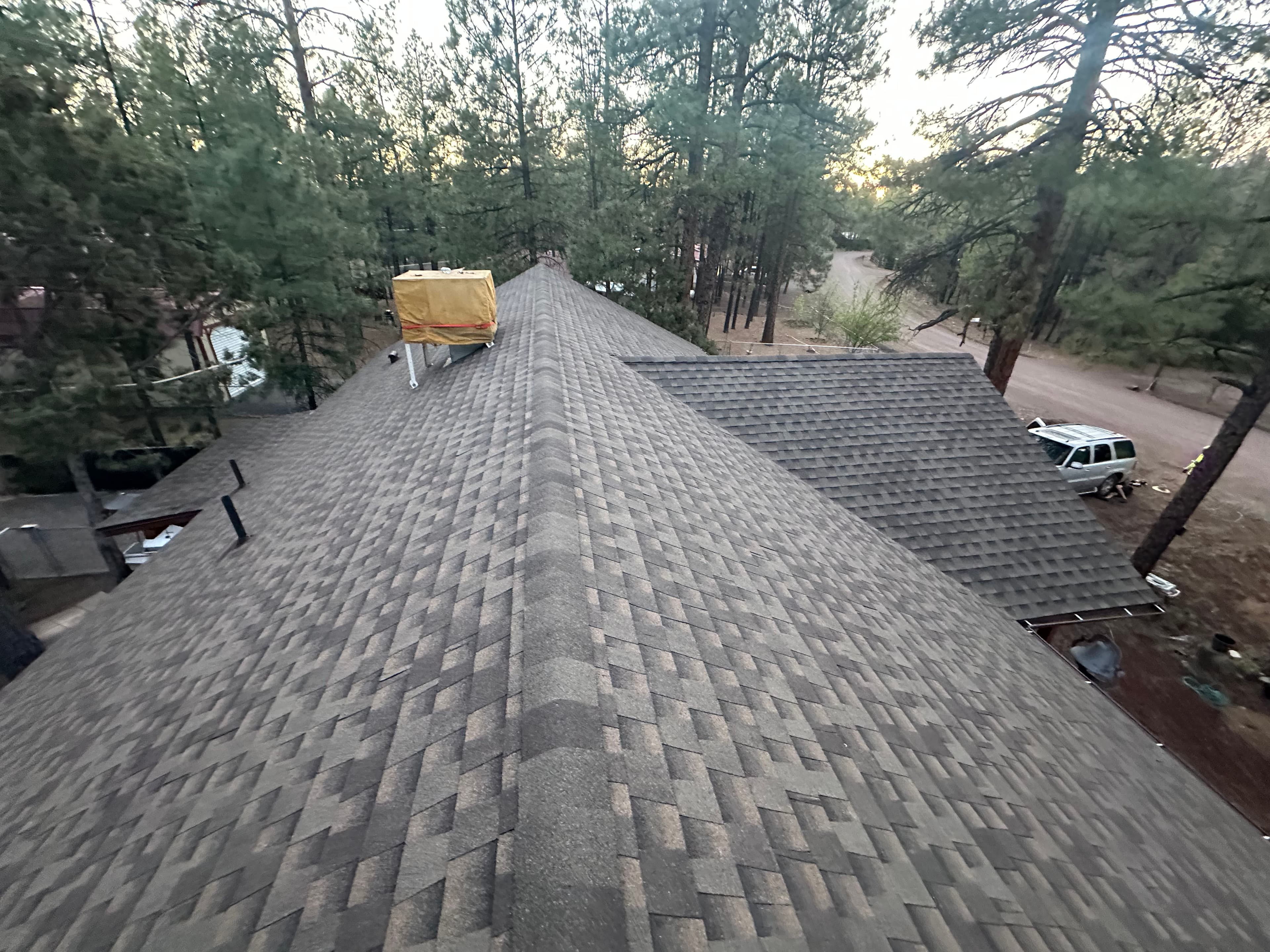 Project GAF Barkwood Roof Installation in Show Low image