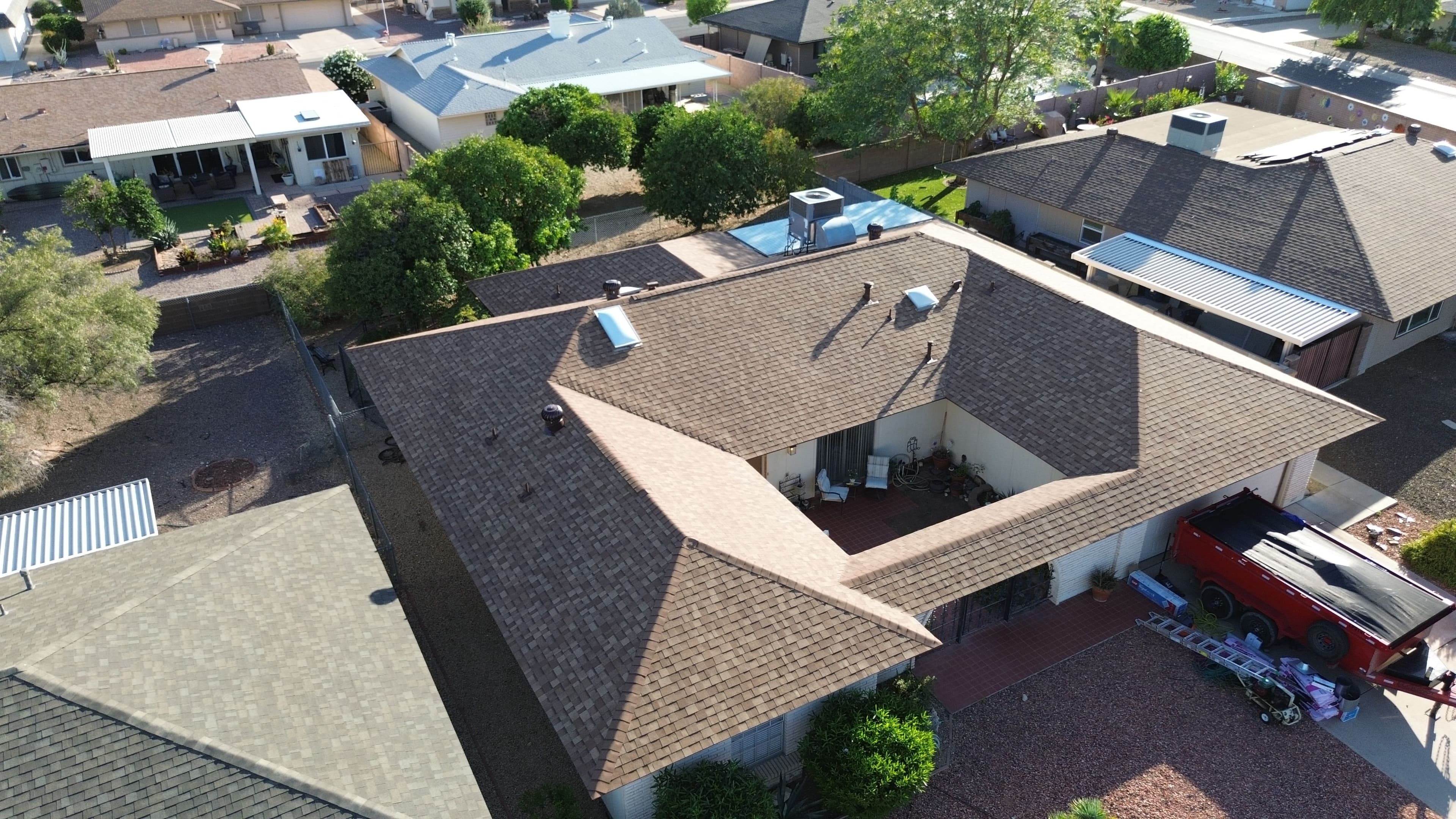 Project Full Roof Replacement in Sun City Covered by Insurance image