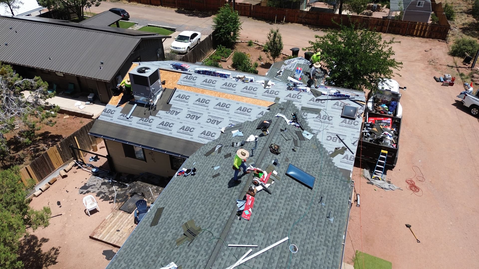 Storm-Damaged Roof Completely Transformed in Payson AZ image