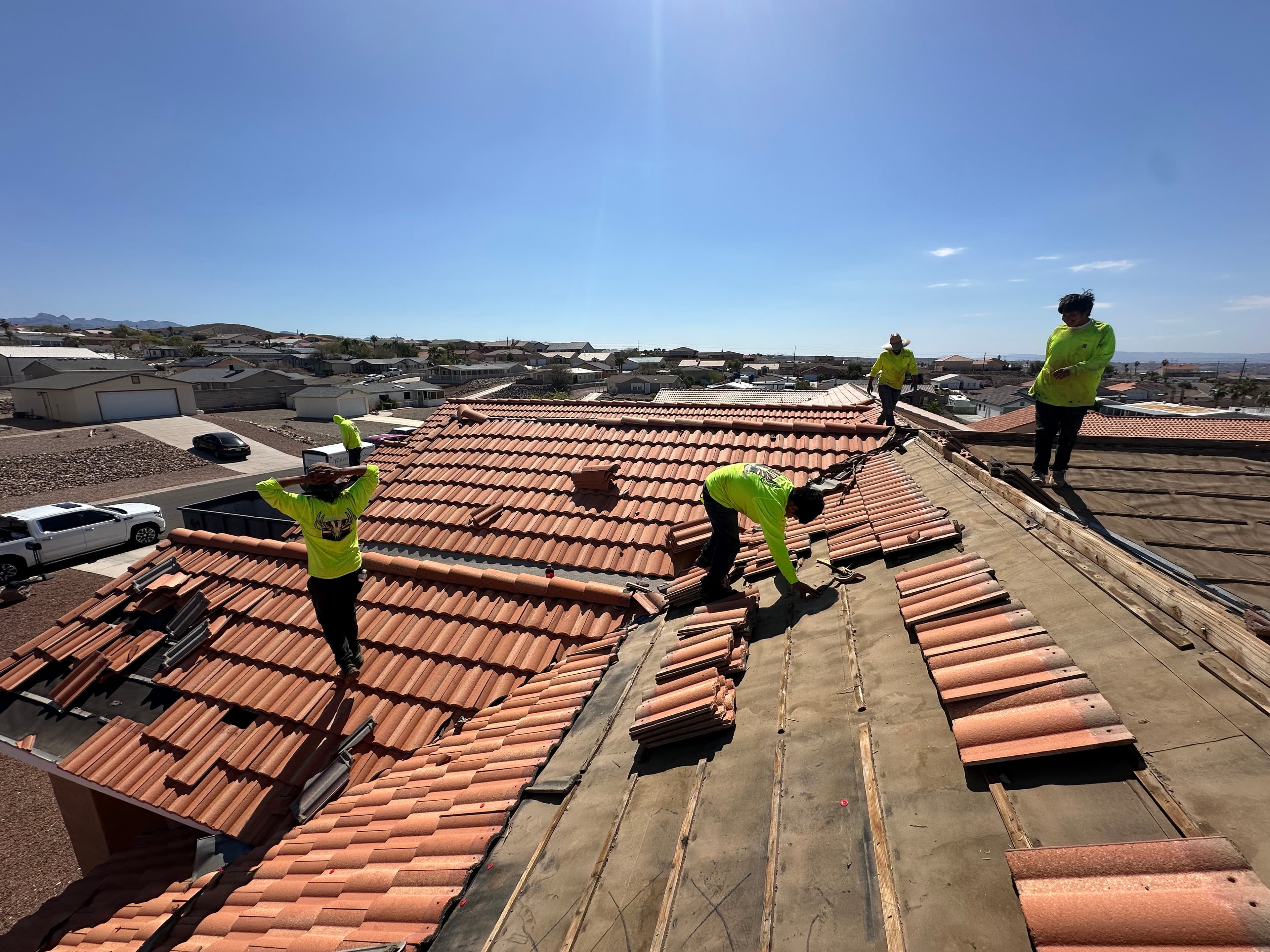 Project Roofing Success with Tile Tear-Off and New Installation image