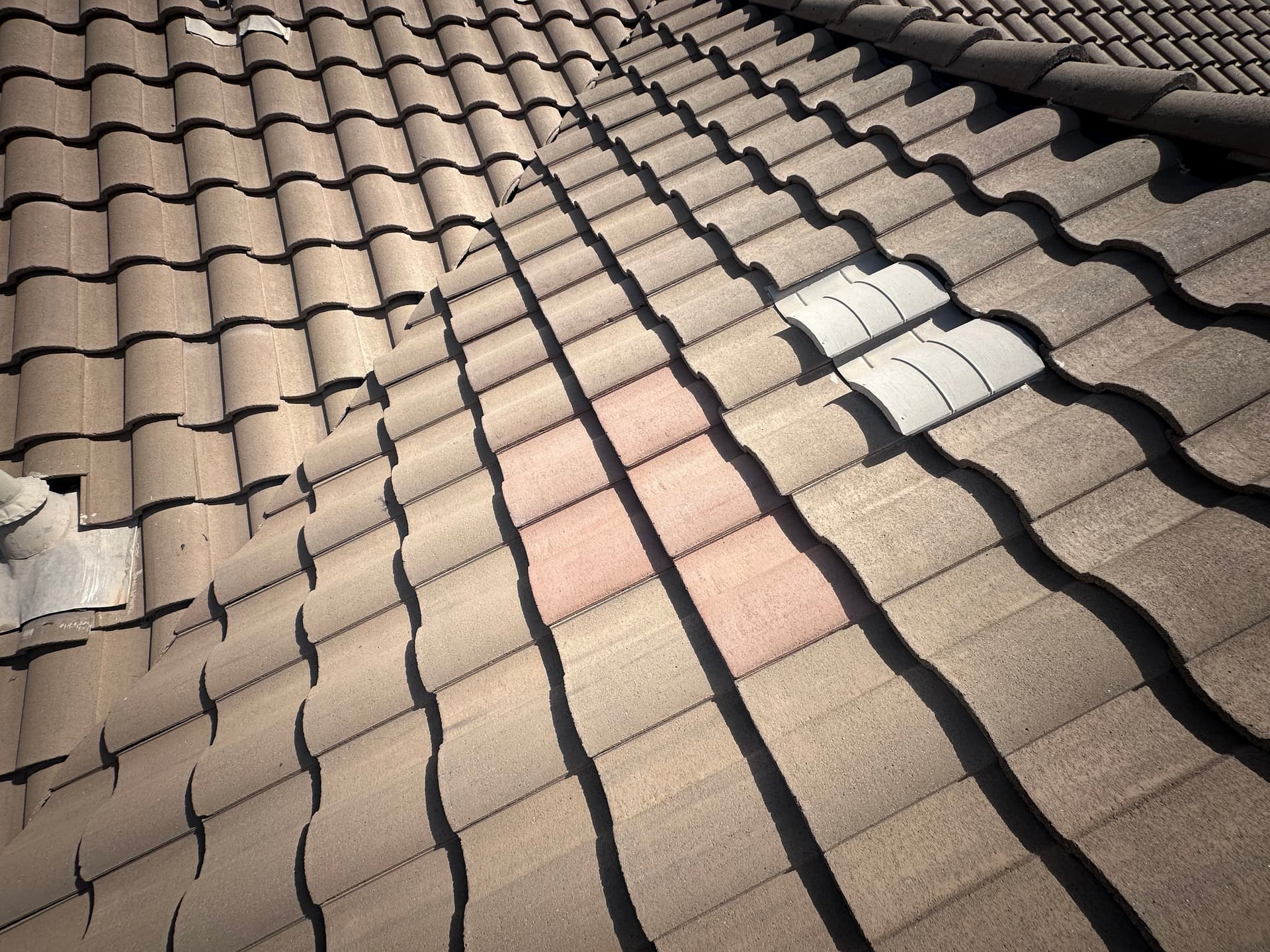 What a 20-Year-Old Tile Roof Looks Like Up Close in North Phoenix image