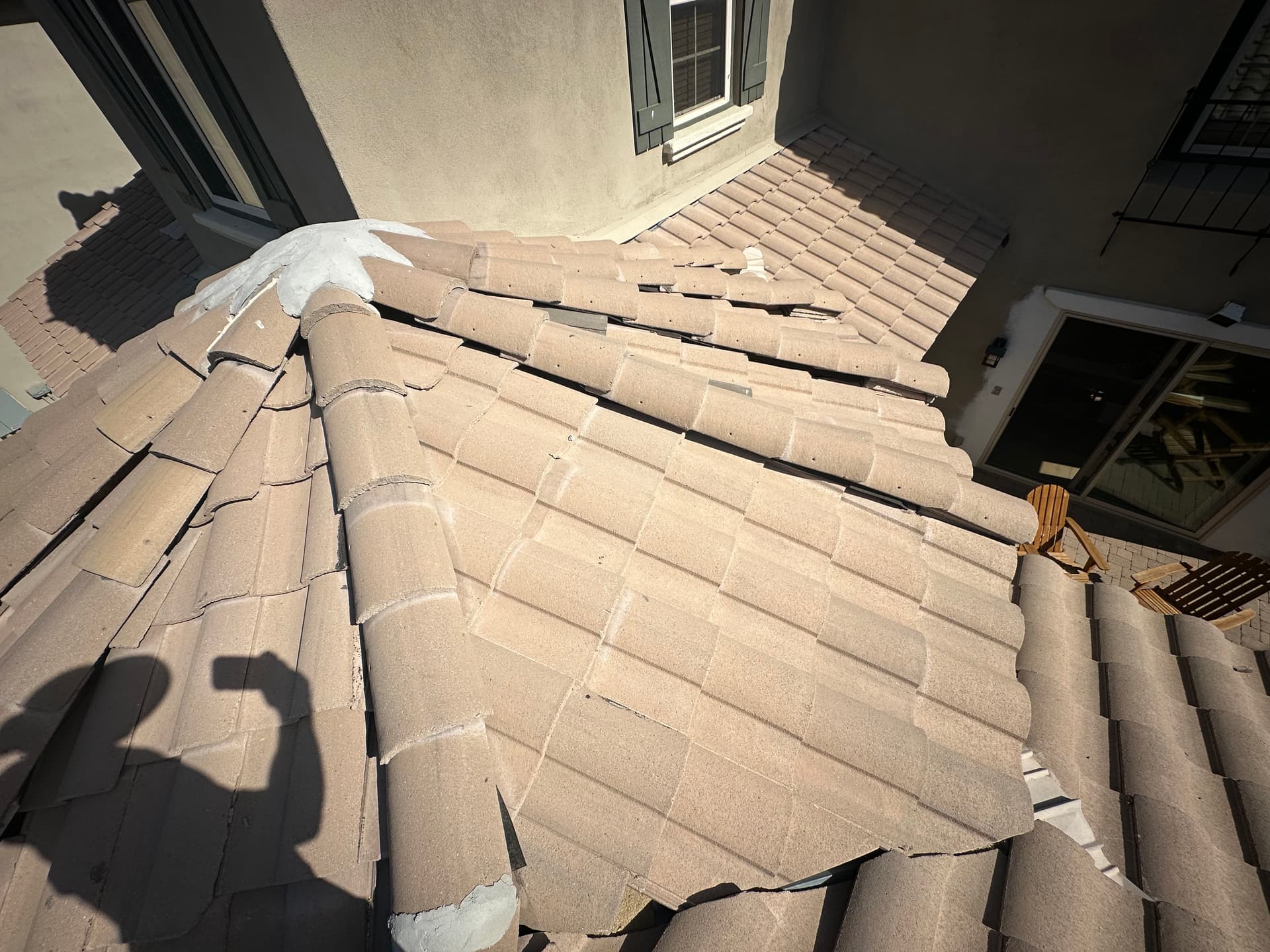 Gallery photos for What a 20-Year-Old Tile Roof Looks Like Up Close in North Phoenix: Image #3