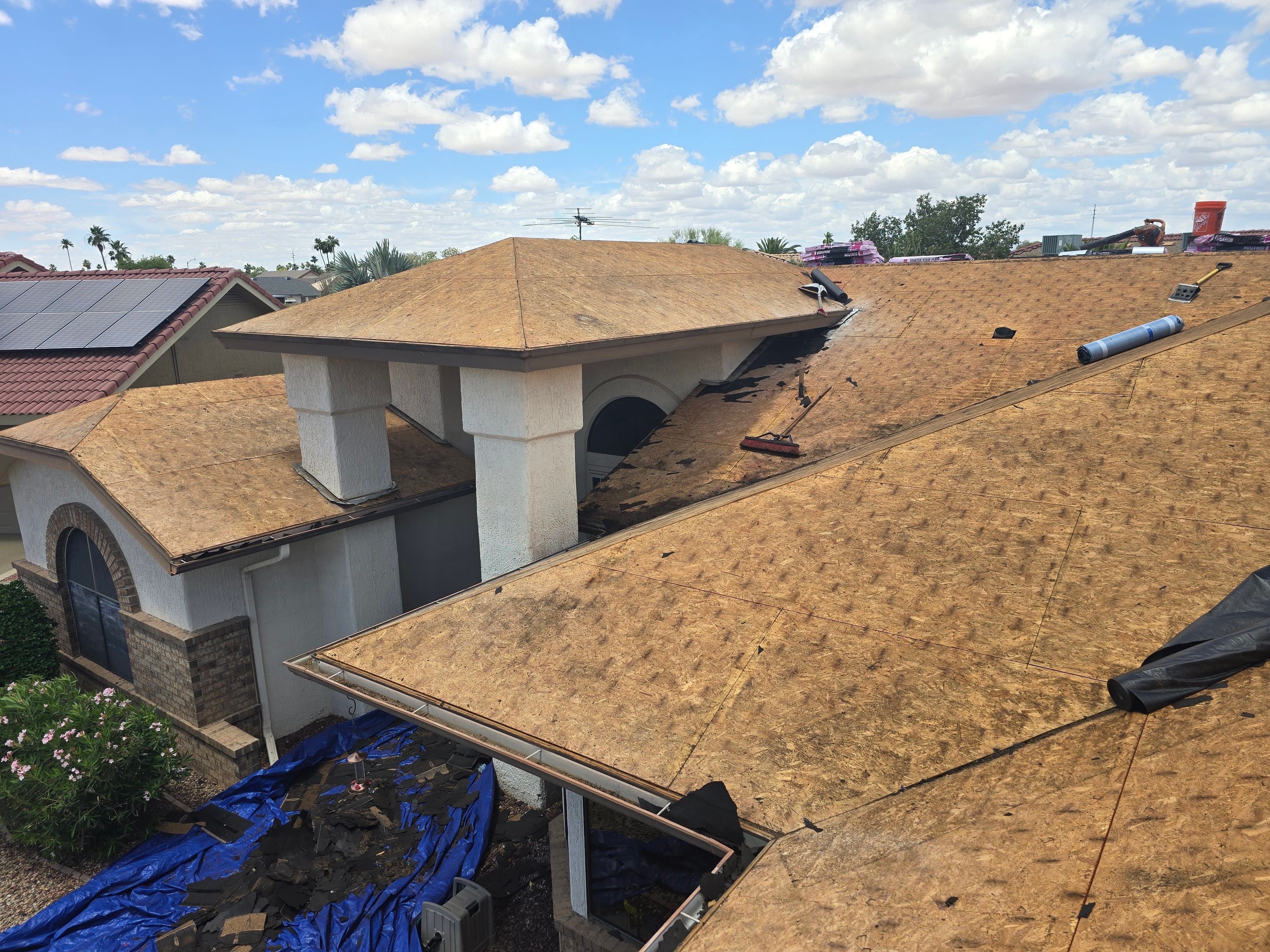 Project Owens Corning Duration Roof Installation Underway in Sun City image