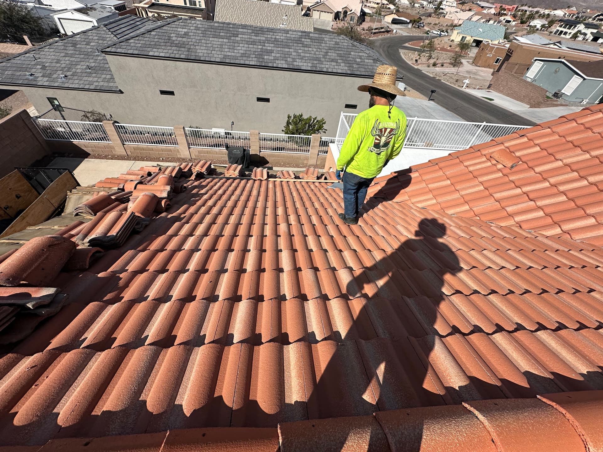 Roofing Success with Tile Tear-Off and New Installation