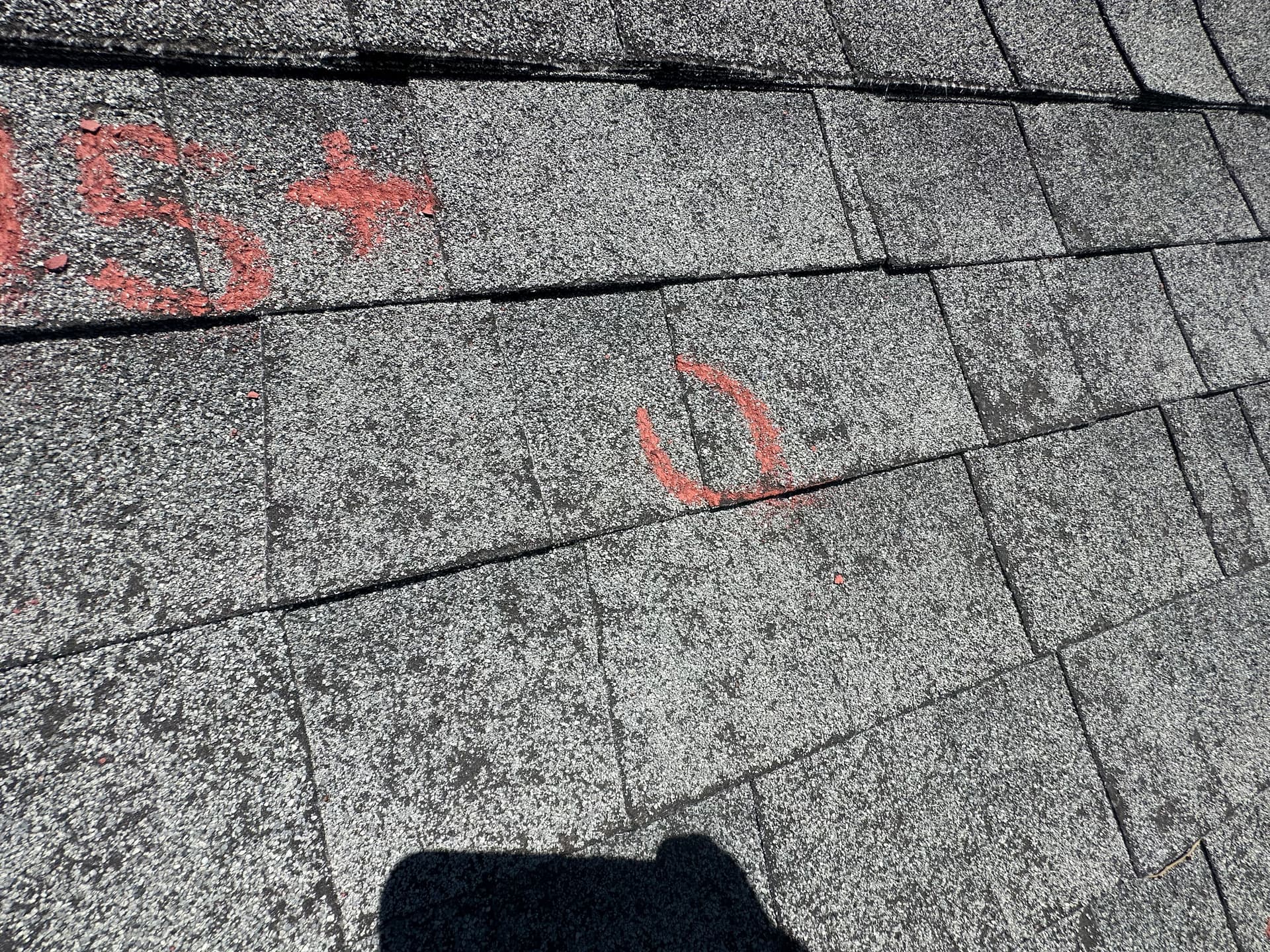 Gallery photos for Roof Inspection and Hail Damage Marking: Image #2