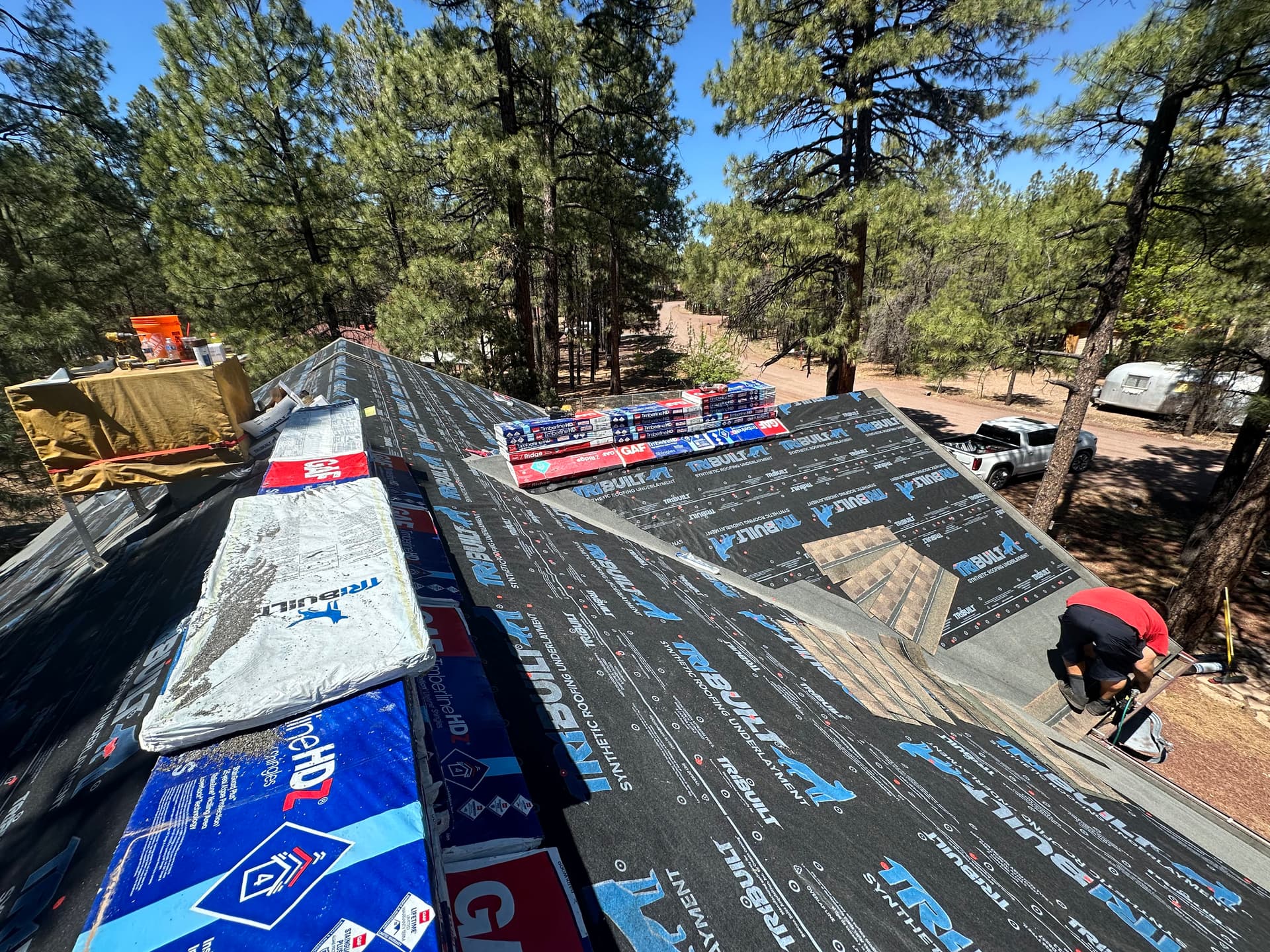 Gallery photos for State Farm Hail Damage Roof Installation in Show Low AZ: Image #1
