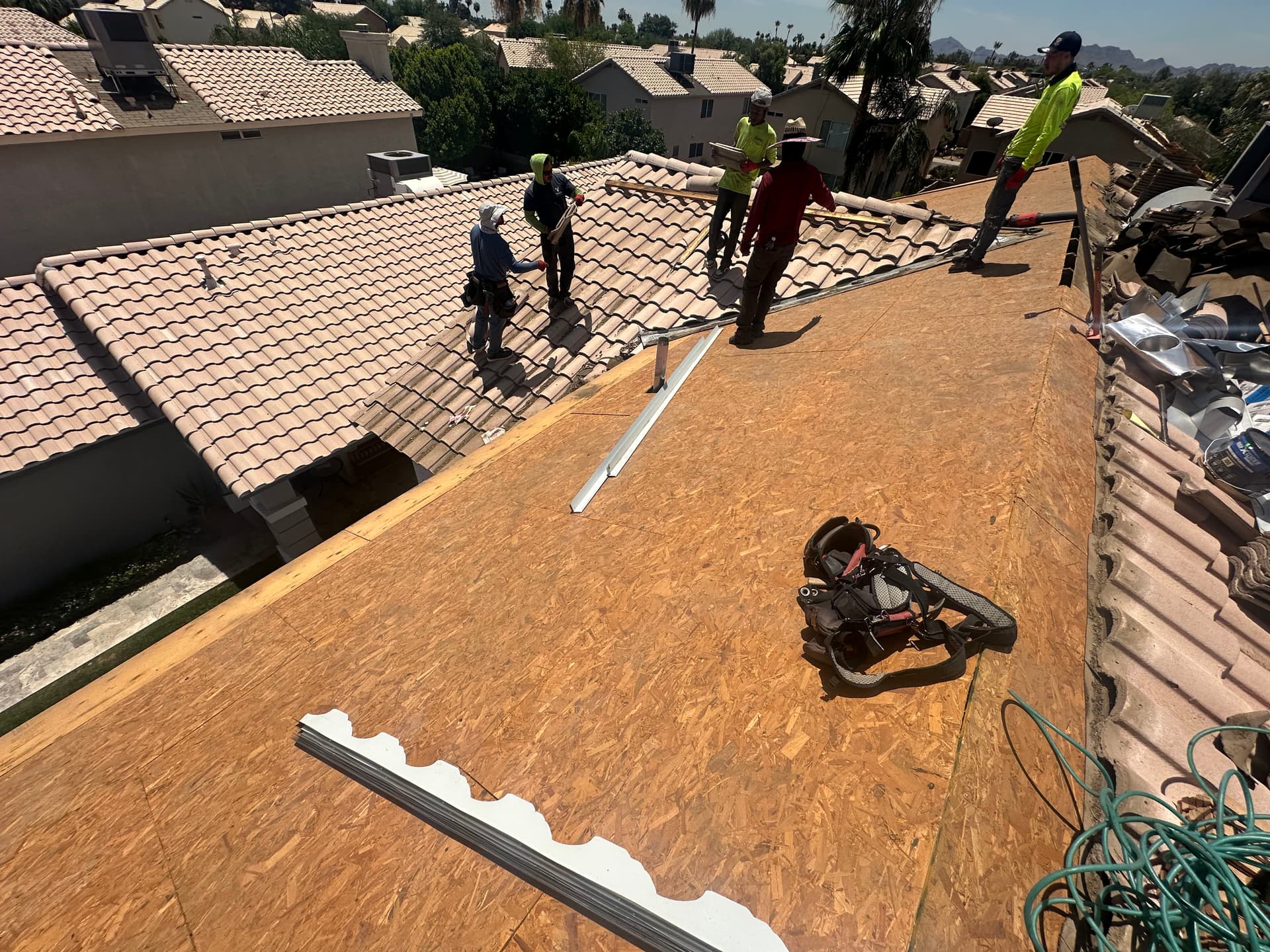 Gallery photos for Tile Roof Re-Felt with Self-Adhered Underlayment in North Phoenix: Image #2