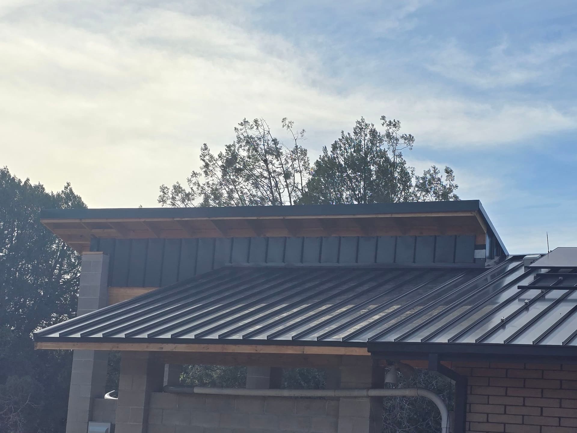 Standing Seam Metal Roof and Siding Installation in Payson AZ image