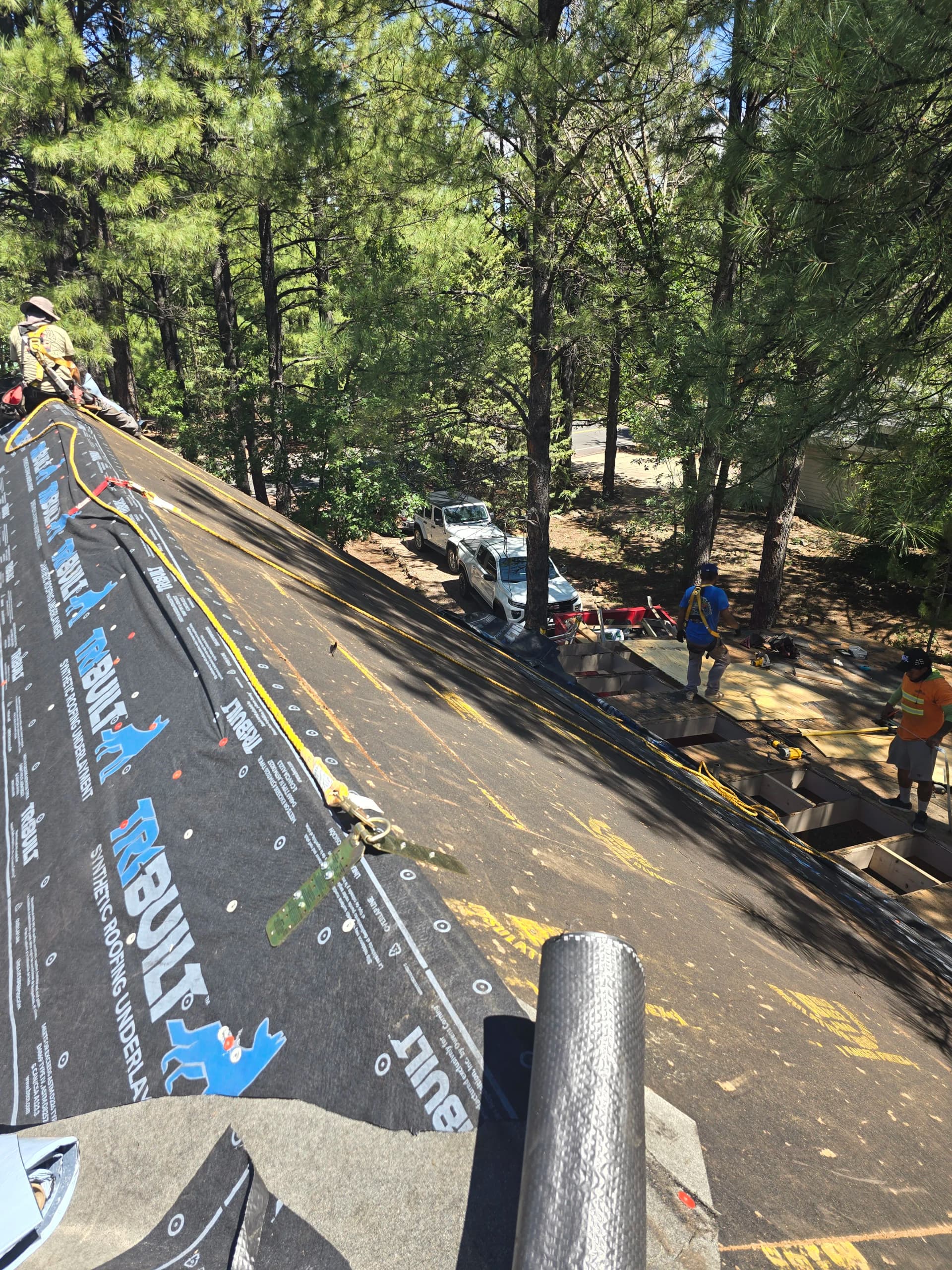 Gallery photos for Steep Pitch Roof Replacement Done Right in Pinetop: Image #2