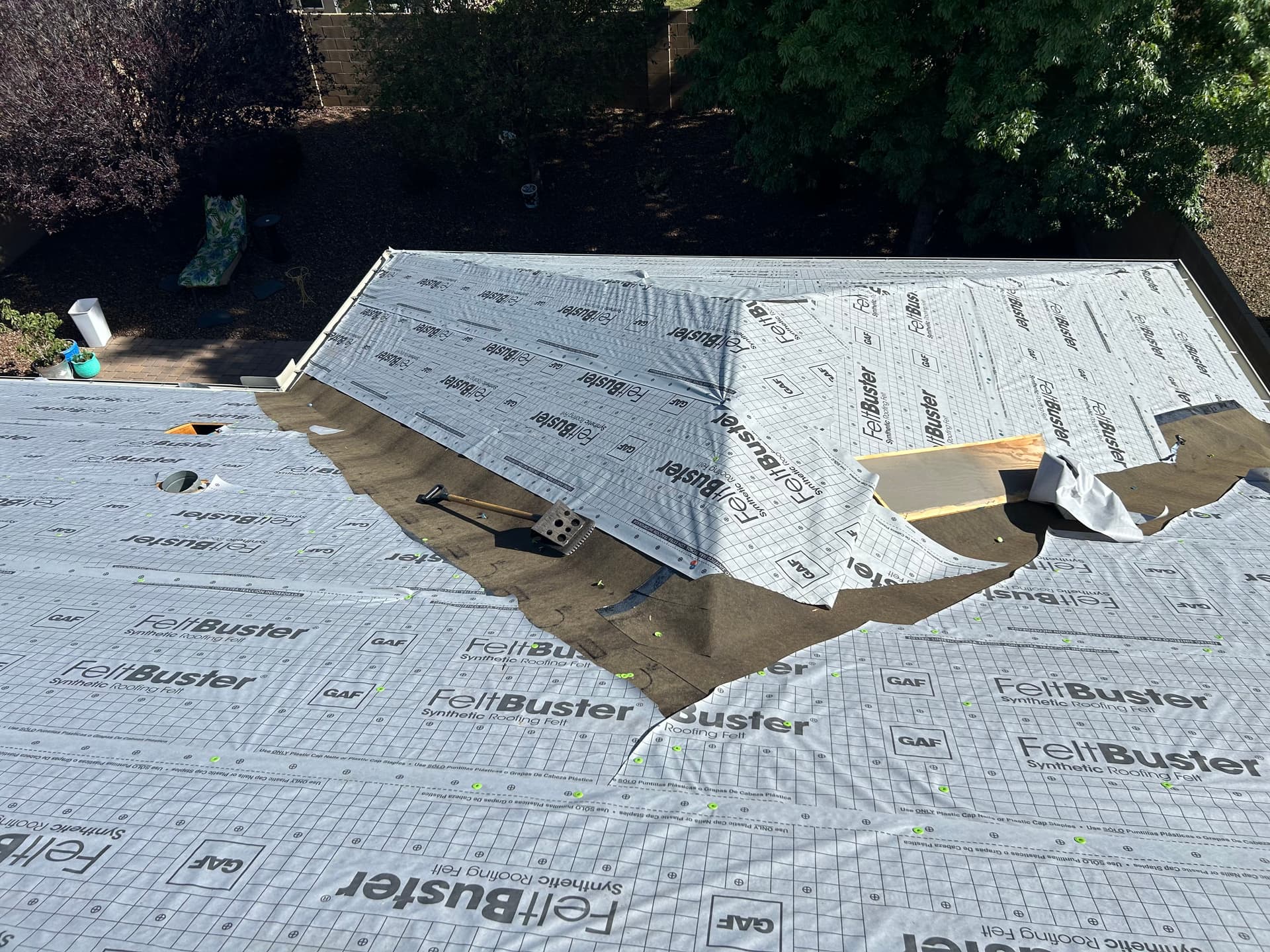 Roof Replacement at Dewey AZ image