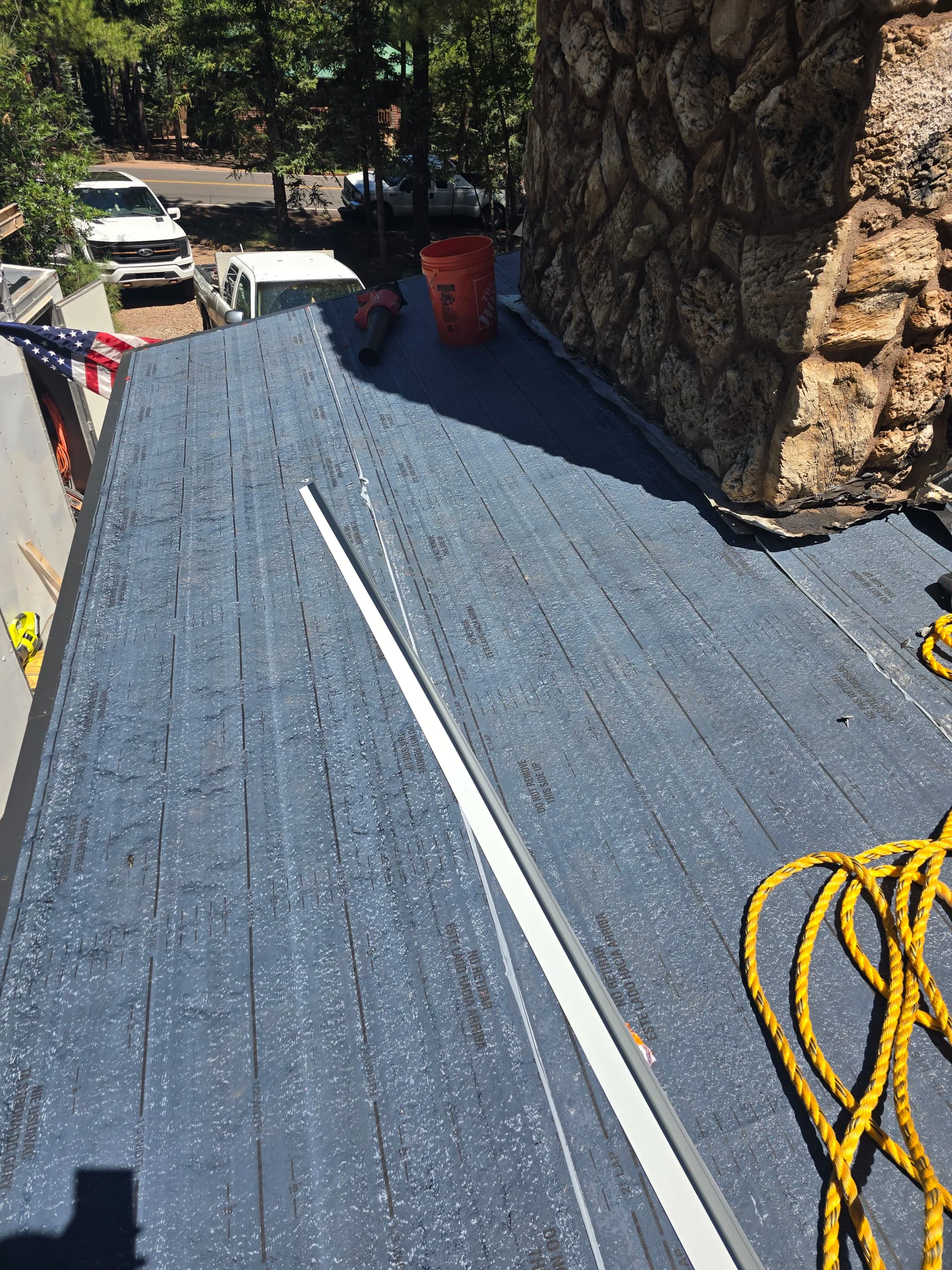 Gallery photos for Steep Pitch Roof Replacement Done Right in Pinetop: Image #1