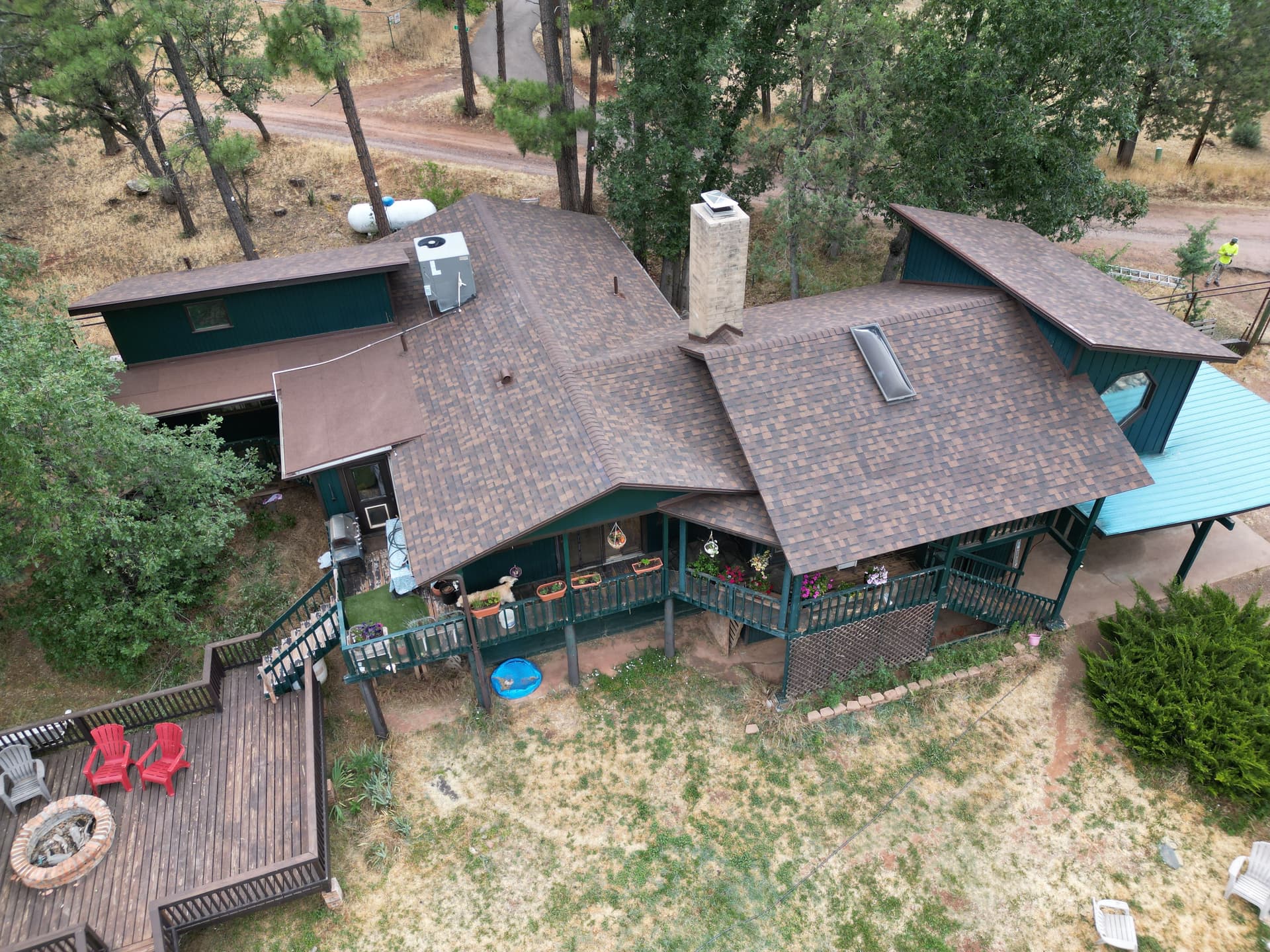 Gallery photos for Wood Counter Flashing Done Right on a Pine AZ Home: Image #1