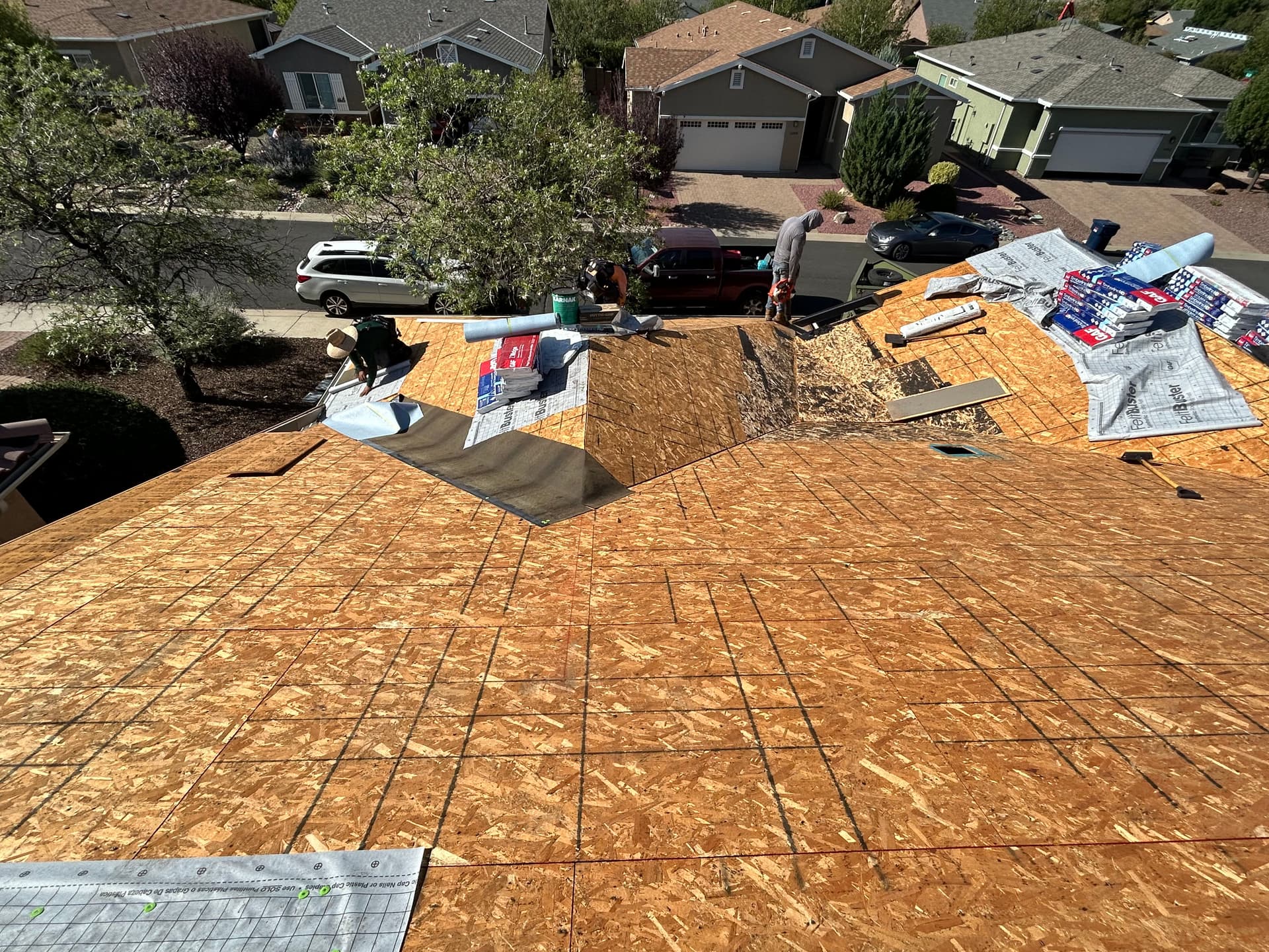 Gallery photos for Roof Replacement at Dewey AZ: Image #2