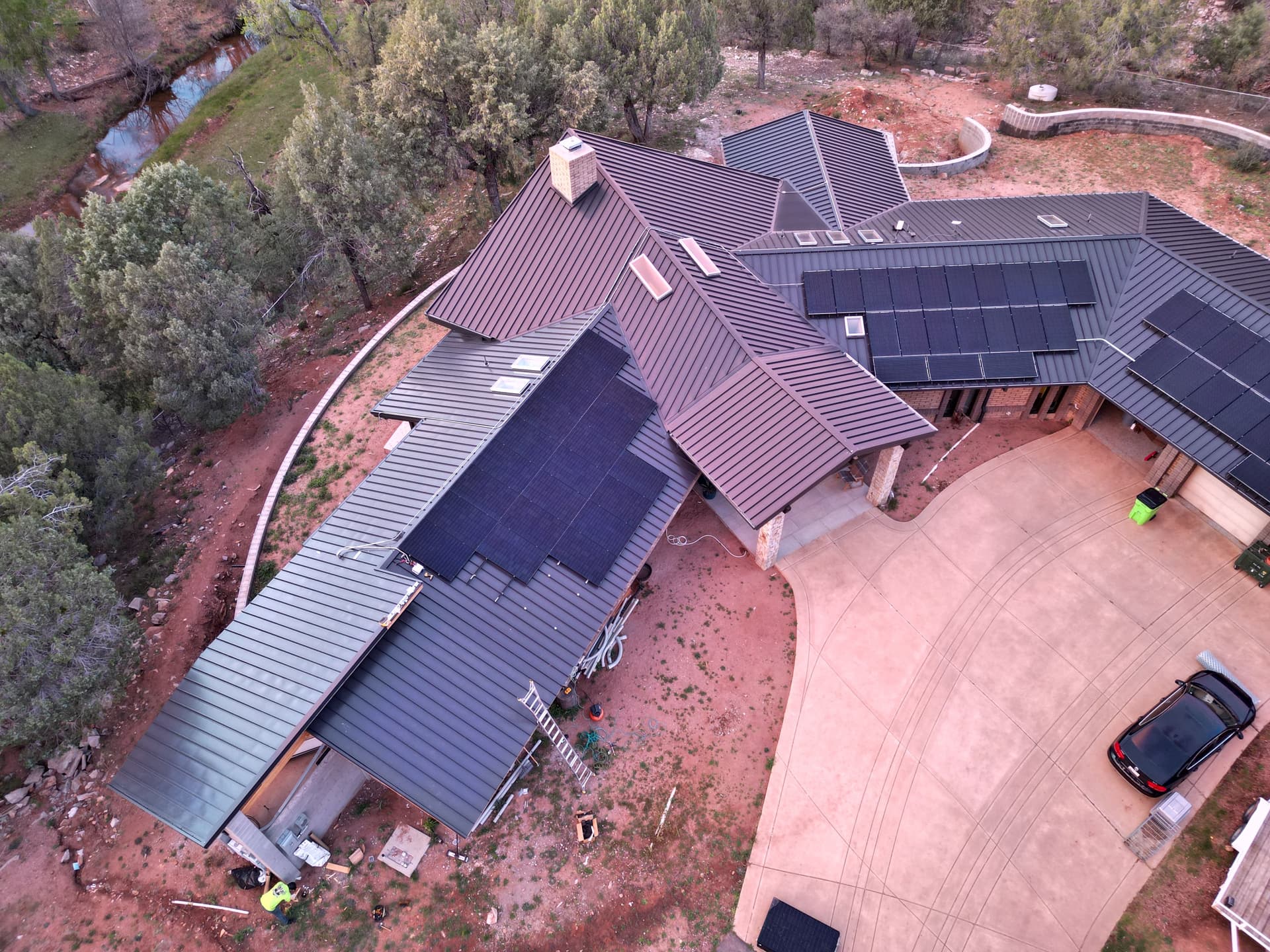 Gallery photos for Standing Seam Metal Roof and Siding Installation in Payson AZ: Image #2